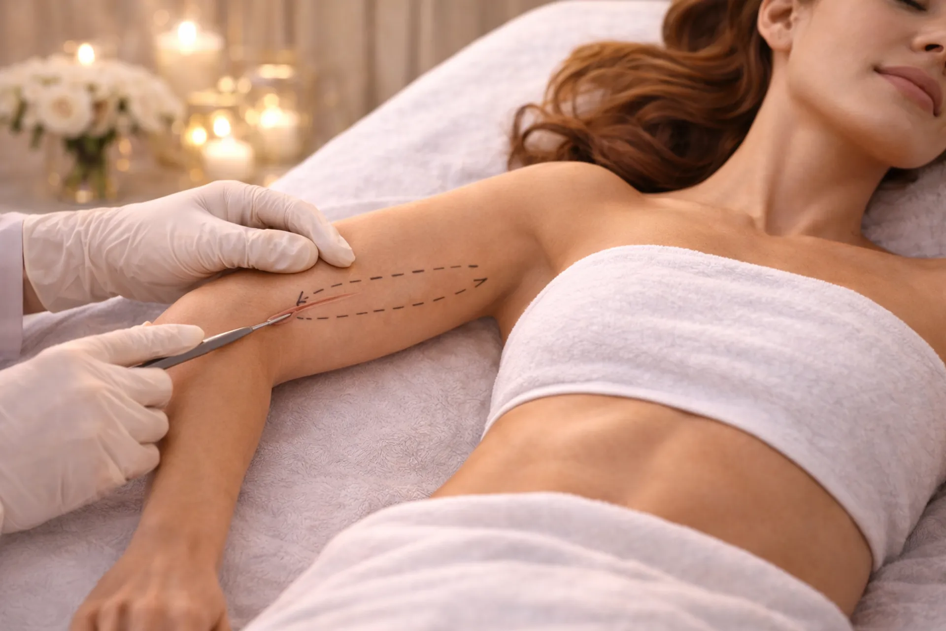 Brahioplastie (Lifting de Brațe)