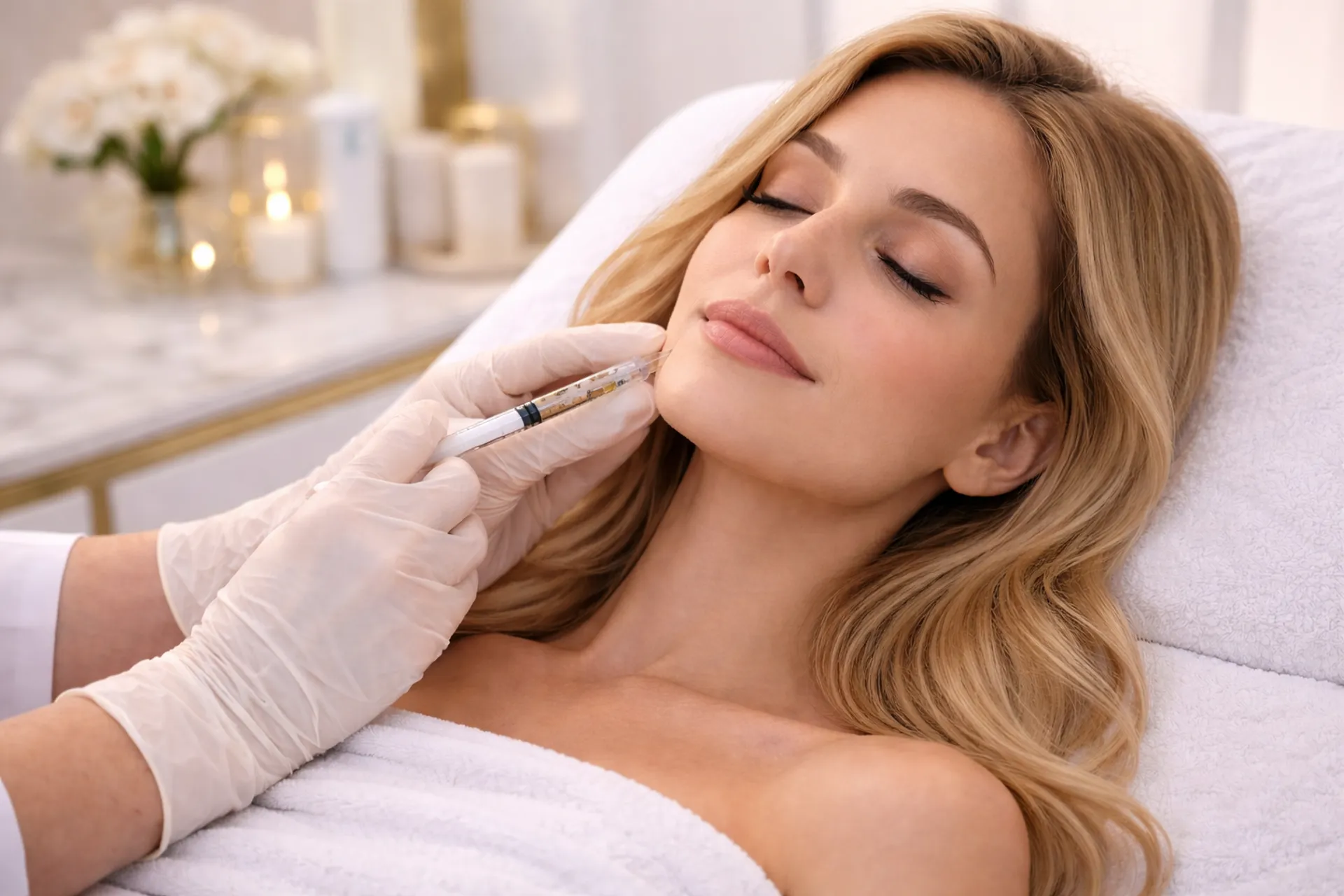 Conturarea Pomeților cu Acid Hialuronic